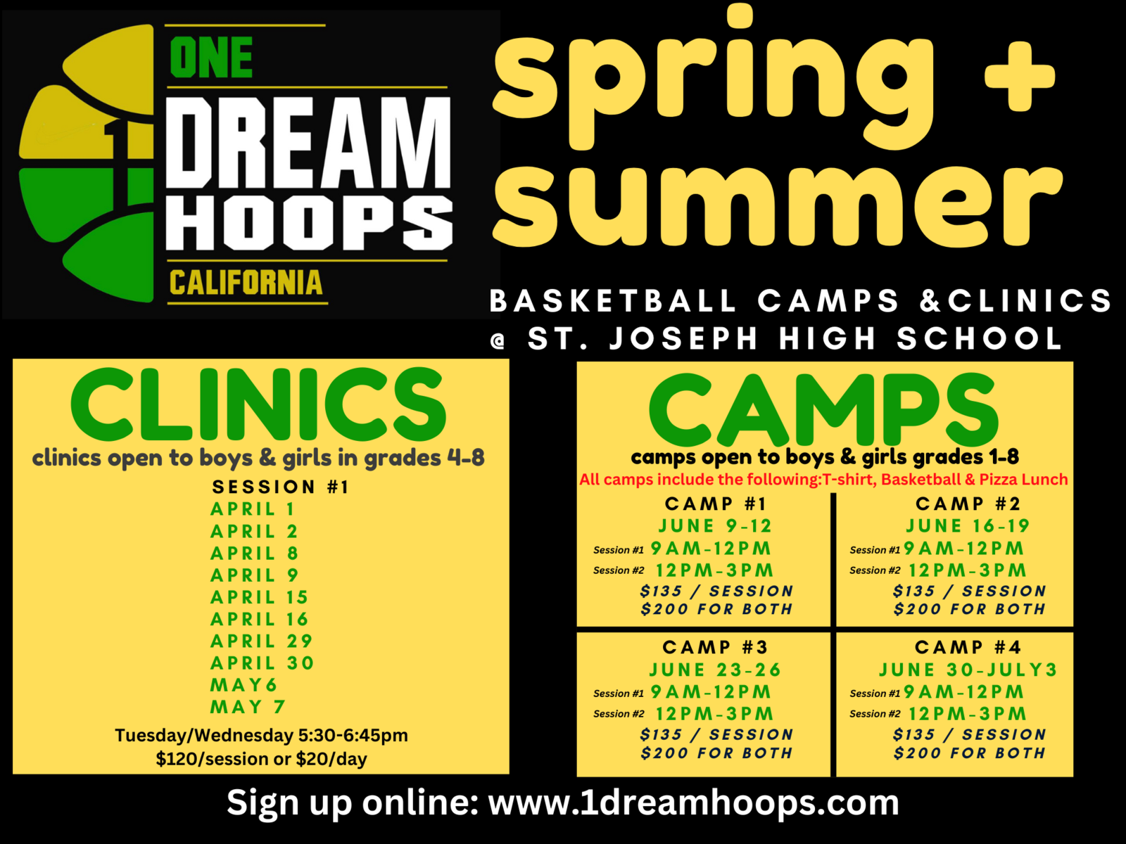 Spring and Summer Flyer